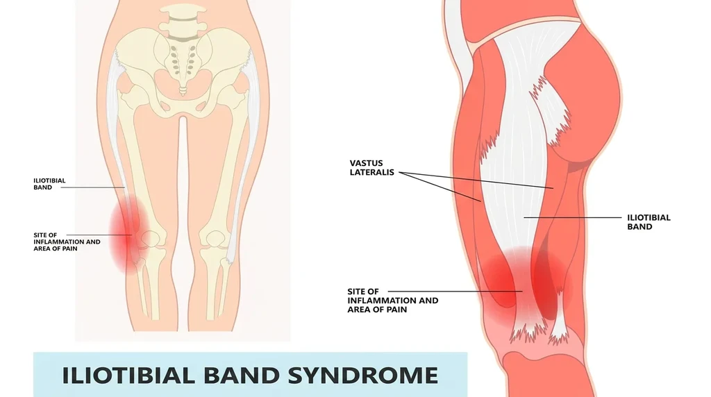 Podiatrist assessing the foot and lower limb to identify factors contributing to Iliotibial Band Syndrome (ITBS)