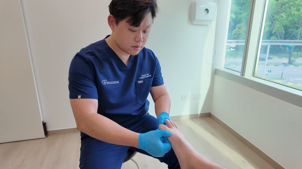 Podiatry treatment approach for Bunions, including assessment and a tailored care plan