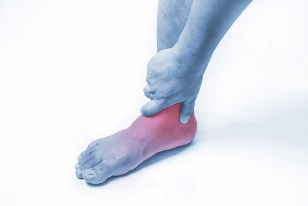 Ankle impingement symptoms