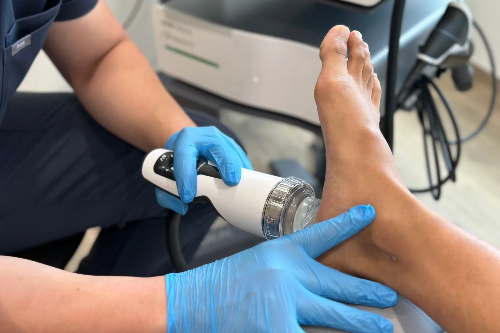 Shockwave Therapy treatment for heel pain