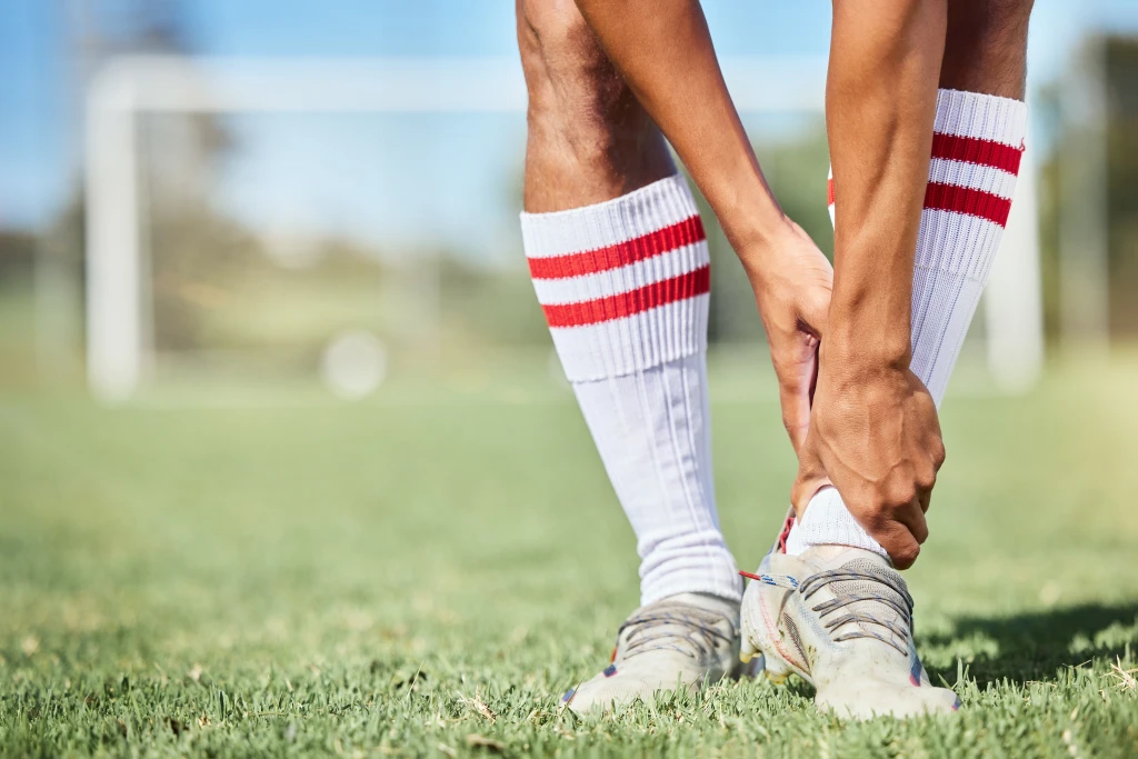 Illustration showing the affected area in Ankle Pain