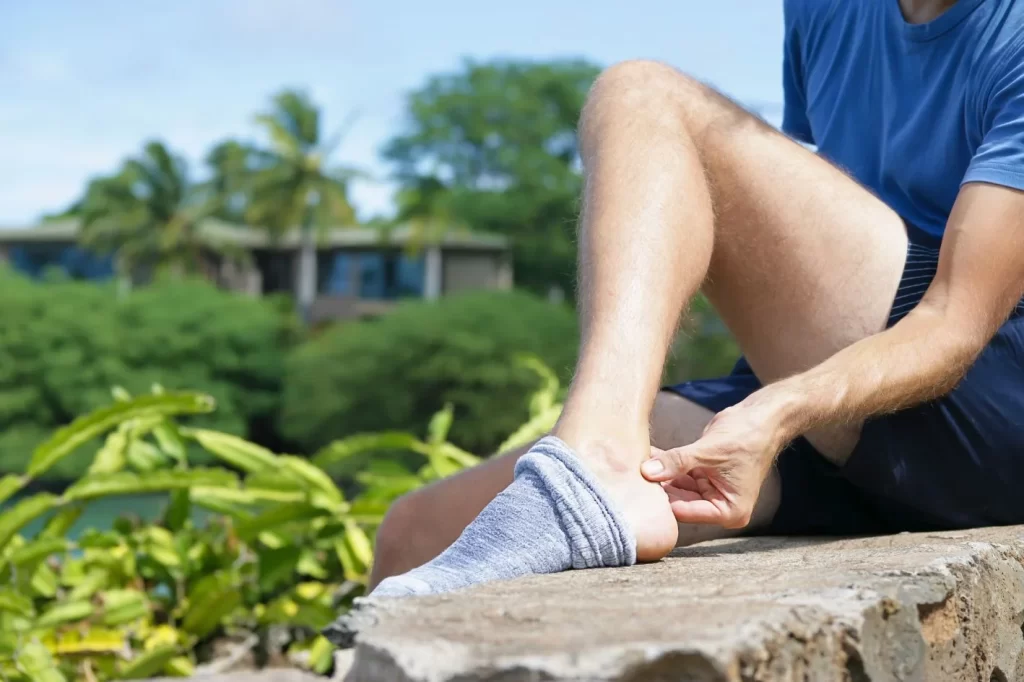 Runner with posterior leg pain likely caused by achilles tendonitis