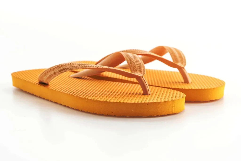 The most common type of sandals and slippers seen in Singapore