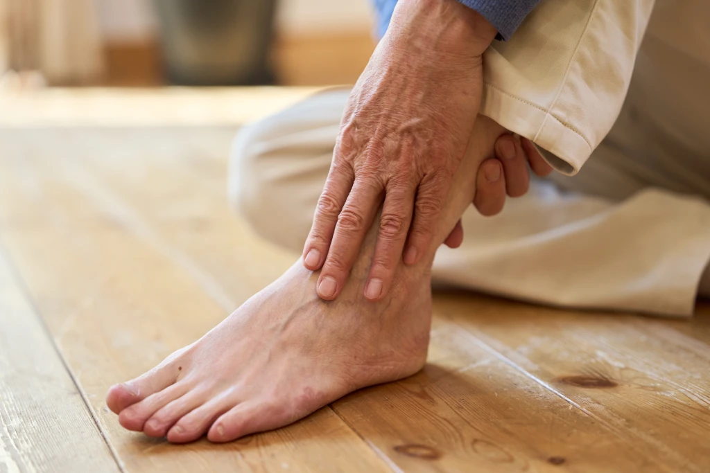 Illustration showing the affected area in Foot and Ankle Arthritis